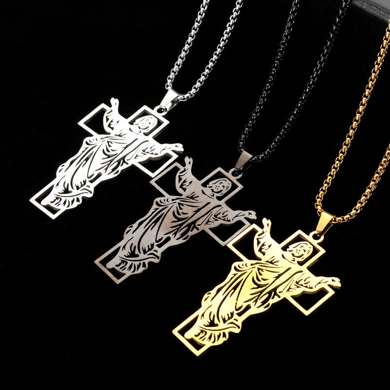 Resurrection & Ascension of Jesus Necklace