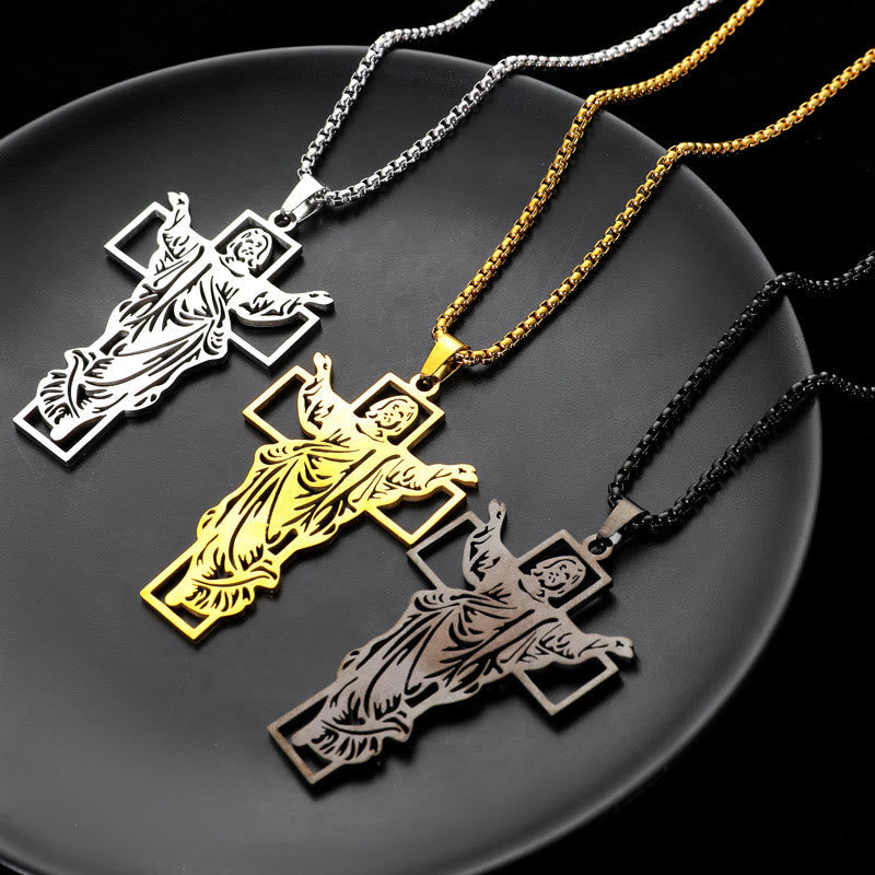 Resurrection & Ascension of Jesus Necklace