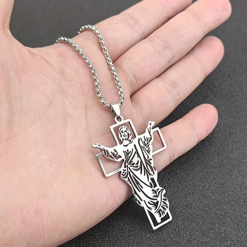 Resurrection & Ascension of Jesus Necklace
