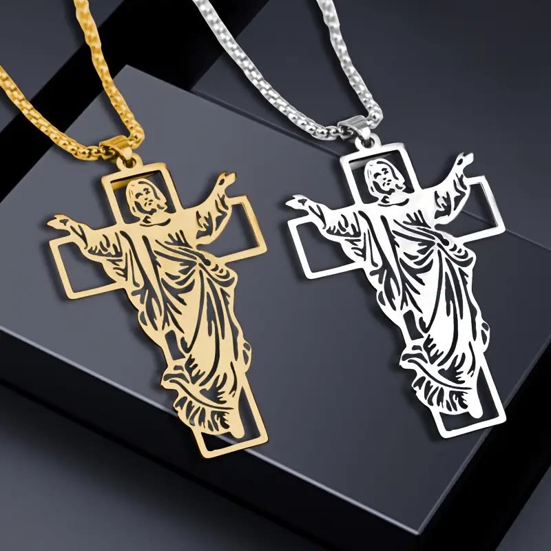 Resurrection & Ascension of Jesus Necklace