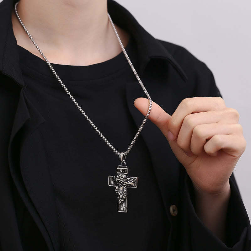Jesus Crown of Thorns Icon Protection Necklace-Embodying the Sacrifice