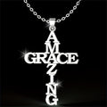 AMAZING GRACE Cross Necklace