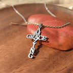 AMAZING GRACE Cross Necklace