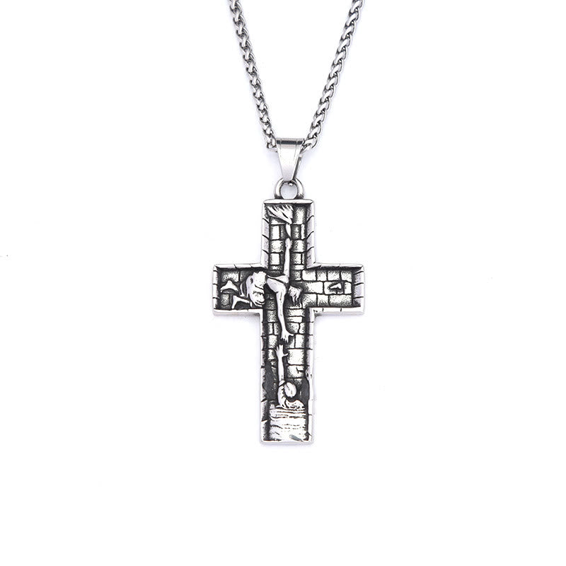 Hands of Redemption Cross Necklace