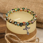 Handcrafted Cloisonné Beads Timeless Faith Bracelet