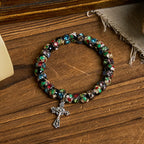Handcrafted Cloisonné Beads Timeless Faith Bracelet