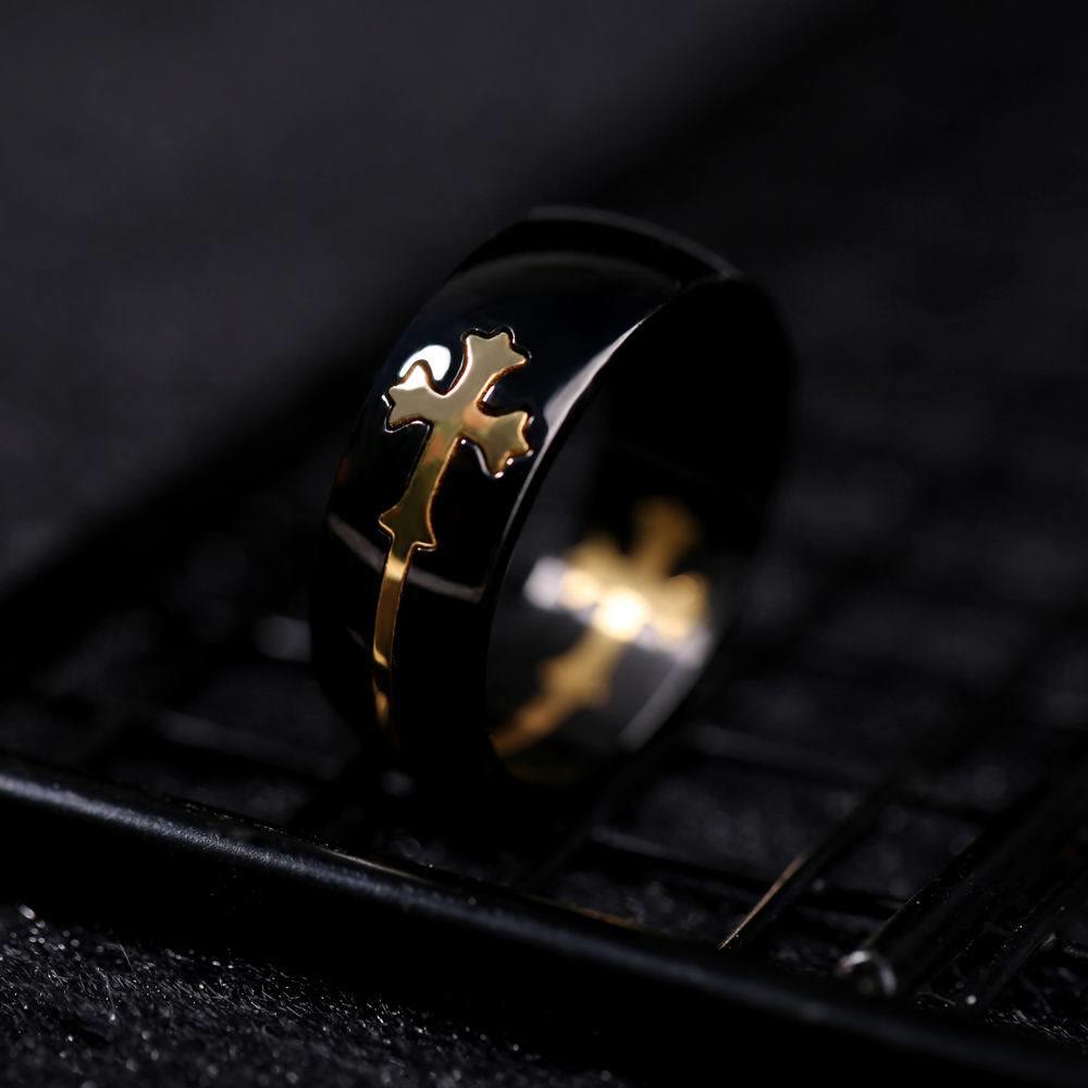 JESUS & Cross Ring-A Fusion of Fashion and Faith