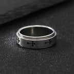Minimalist Cross Ring