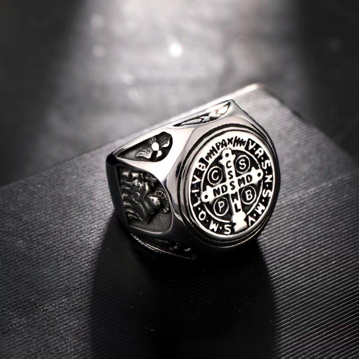 St. Benedict Cross Faith Ring