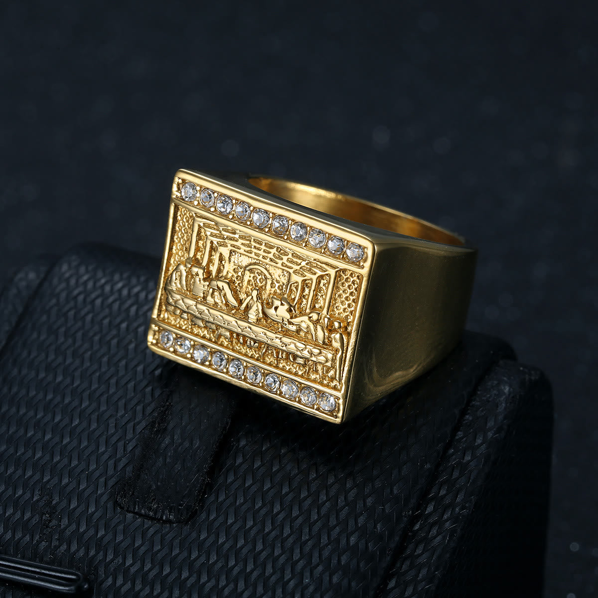2 Colors Vintage&Classic The Last Supper Ring