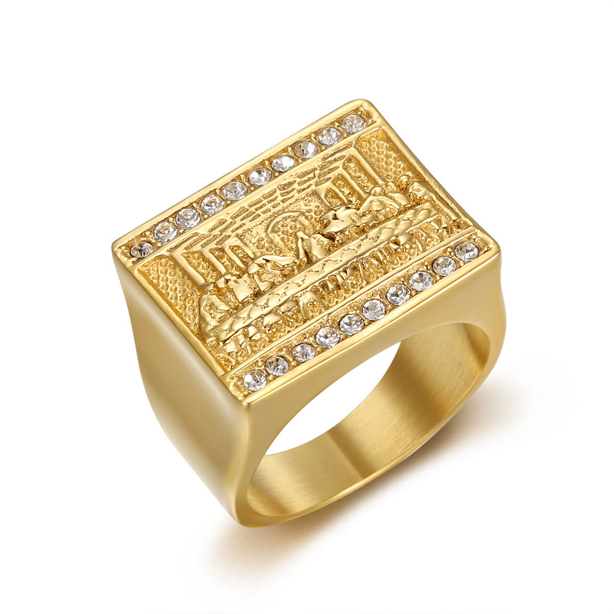 2 Colors Vintage&Classic The Last Supper Ring