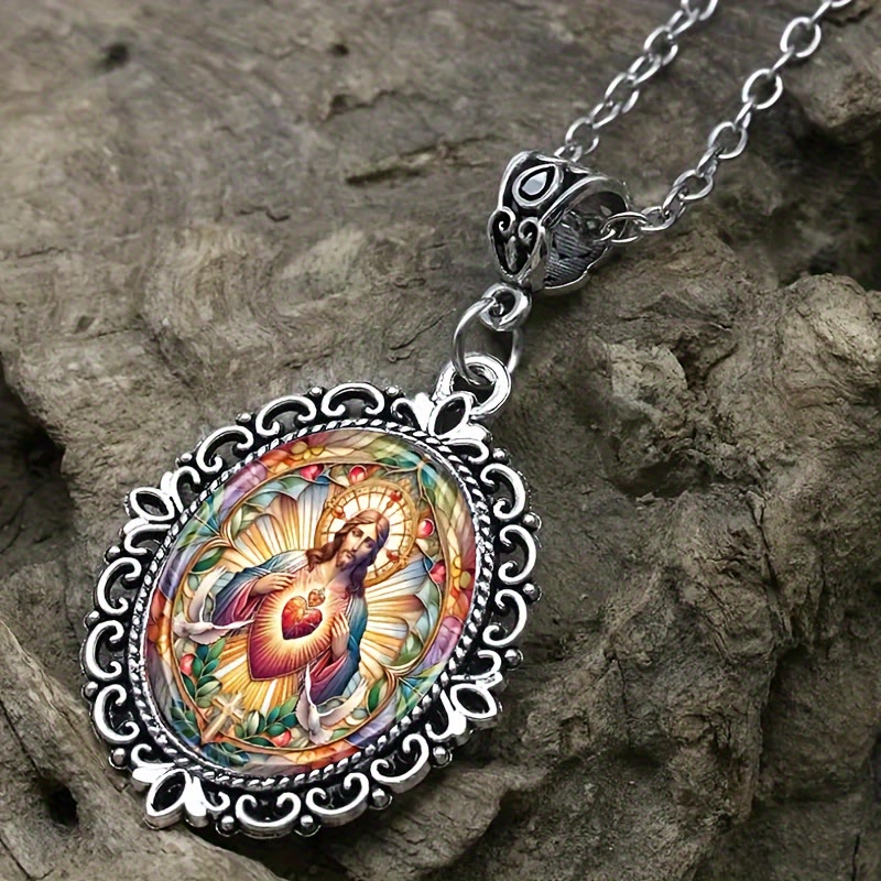 Jesus Sacred Heart Necklace