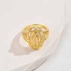 The Vintage&Classic Style Our Lady of Guadalupe Ring