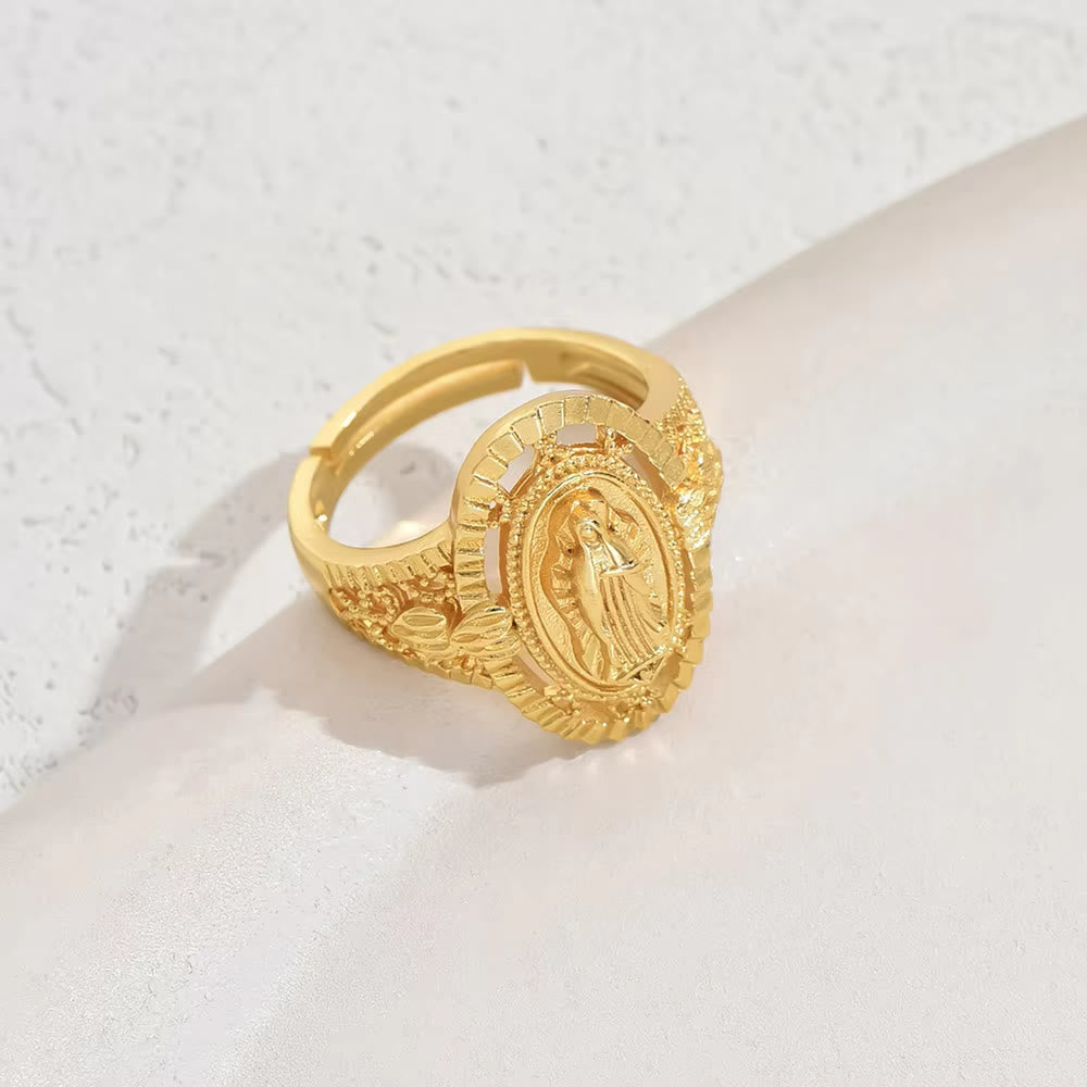 The Vintage&Classic Style Our Lady of Guadalupe Ring