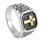The Modern & Minimalist Cross Ring