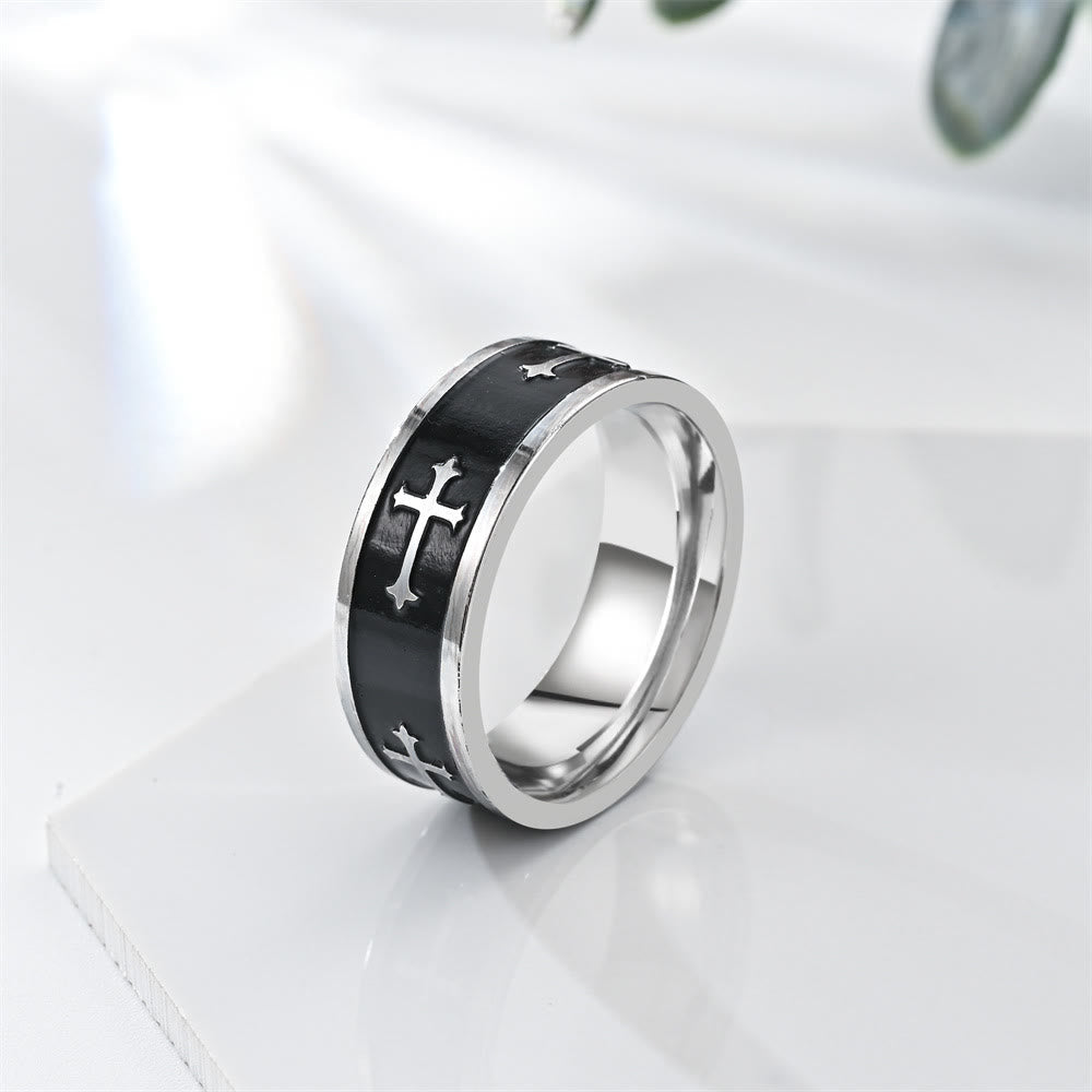 The Modern&Minimalist Style Cross Ring