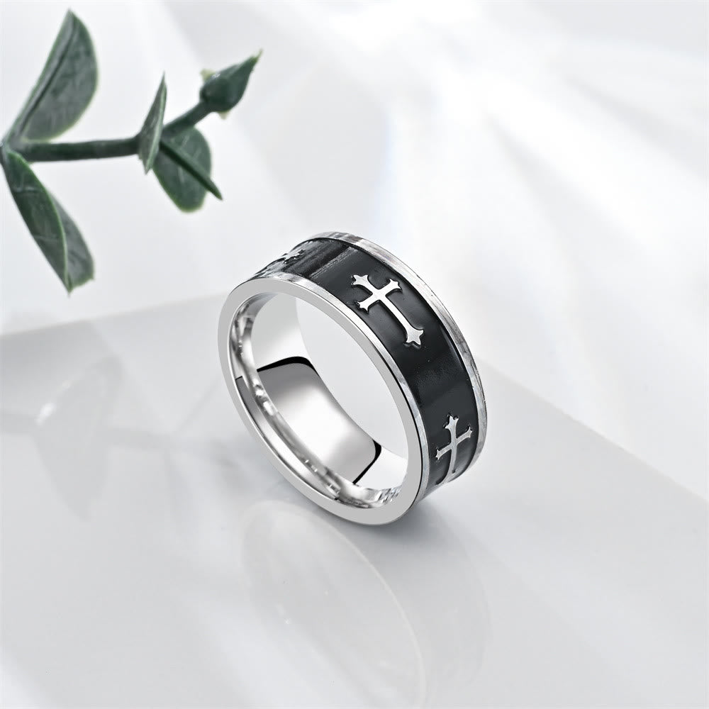The Modern&Minimalist Style Cross Ring
