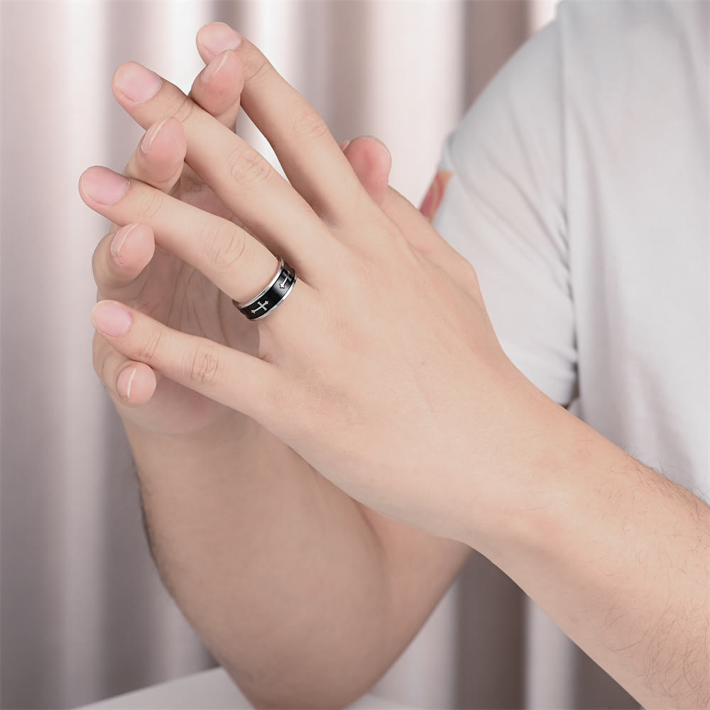 The Modern&Minimalist Style Cross Ring
