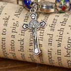 Handcrafted Blue Cloisonné Beads Divine Blessing Bracelet