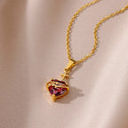 Modern & Minimalist Love Cross Necklace