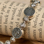 St. Benedict Crucifix Rose Bracelet