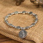 St. Benedict Crucifix Rose Bracelet