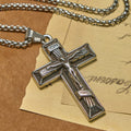 Retro Classic Style Crucifix Pendant Necklace