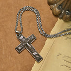 Retro Classic Style Crucifix Pendant Necklace
