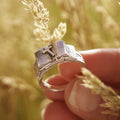 Bible Ring with Cross