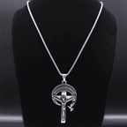 Retro Style Antique Sacred Crucifix with Dove of the Holy Spirit