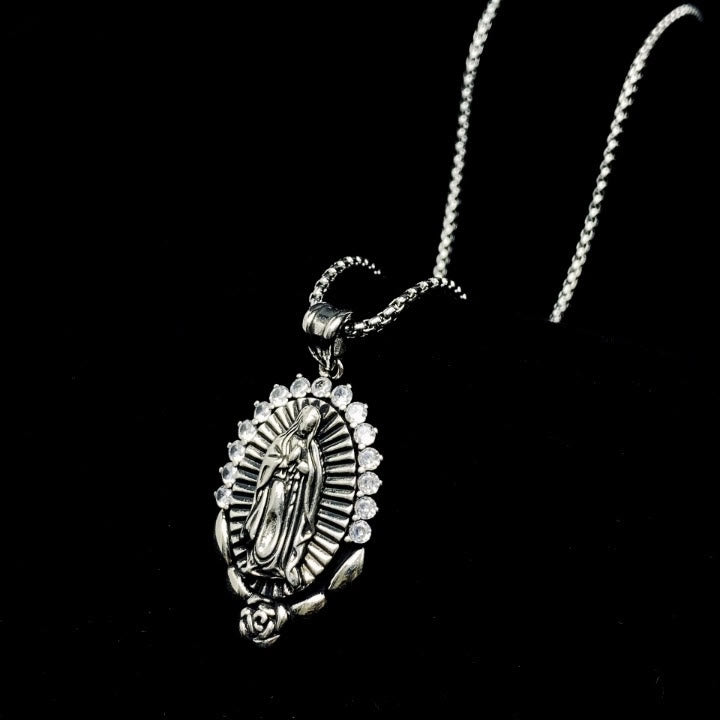 Our Lady Pendant Necklace