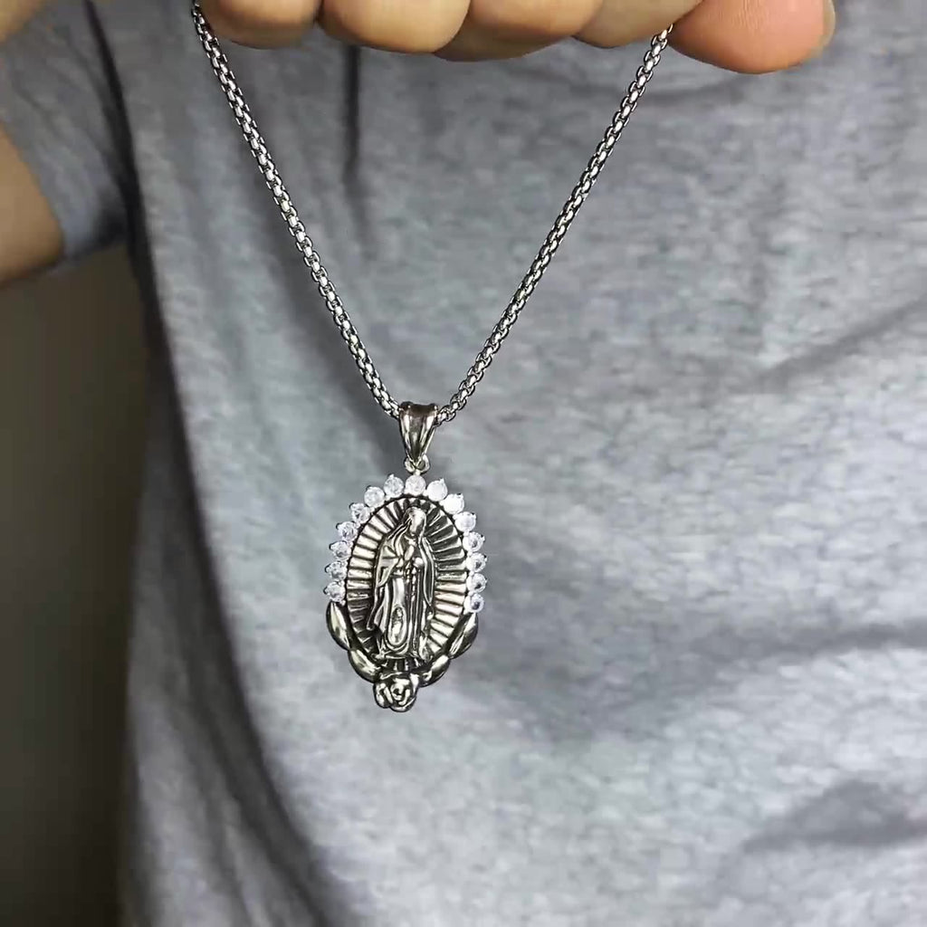 Our Lady Pendant Necklace