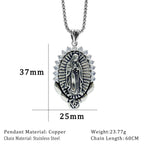 Our Lady Pendant Necklace