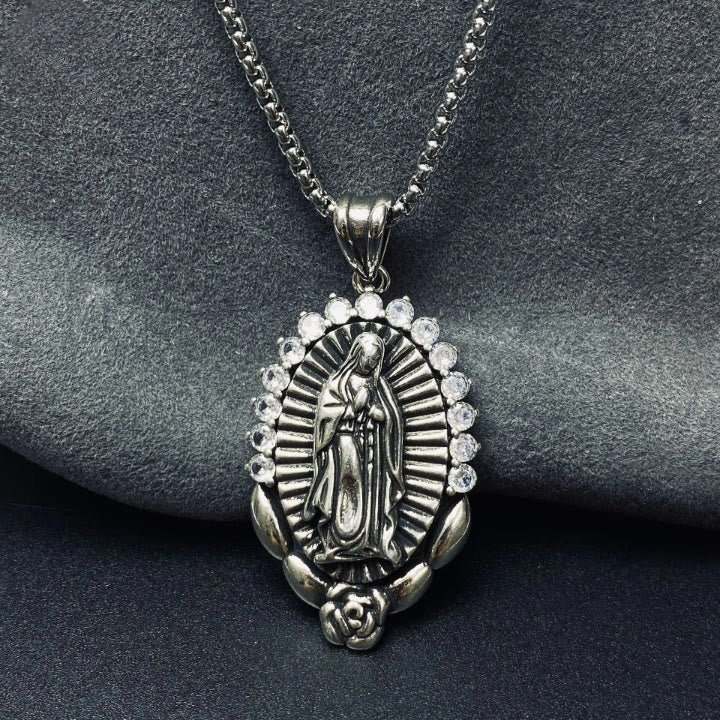 Our Lady Pendant Necklace