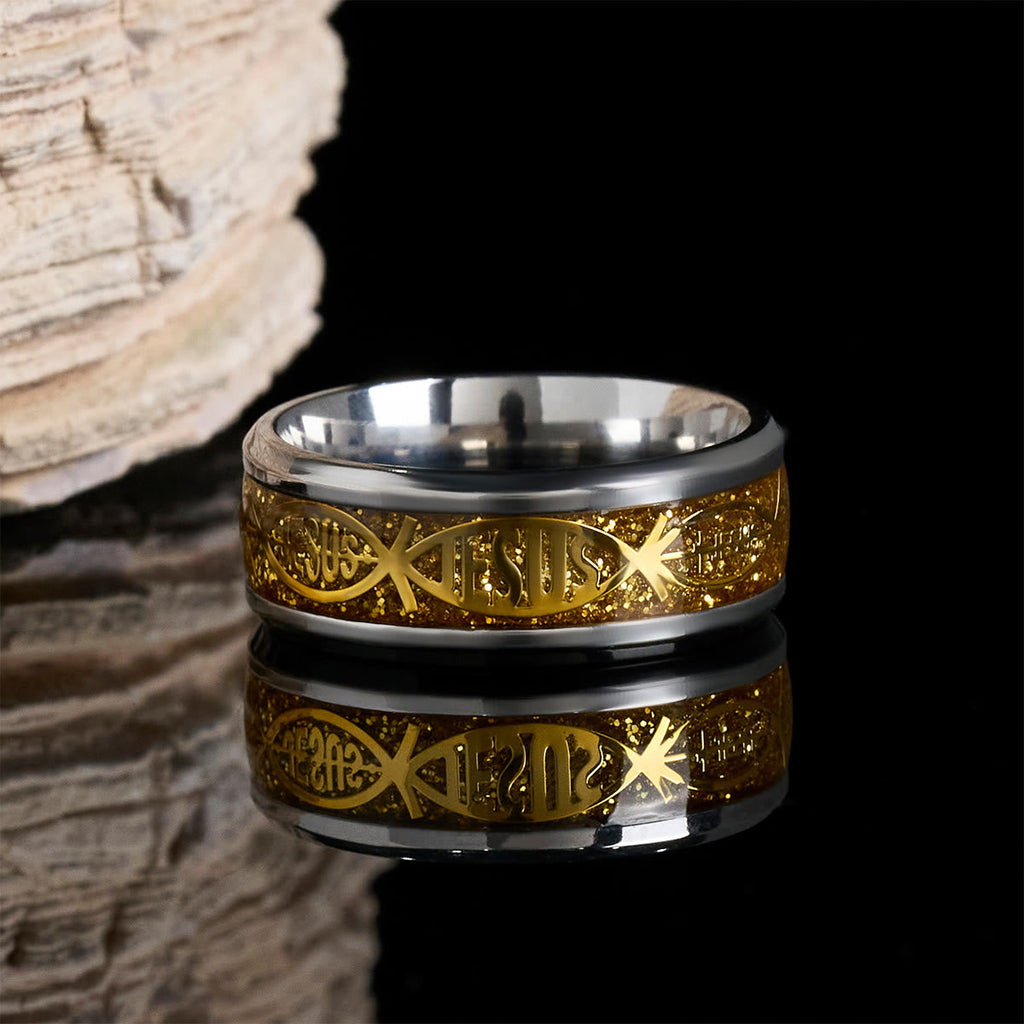 Rustic Stainless Steel Ring