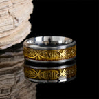 Rustic Stainless Steel Ring