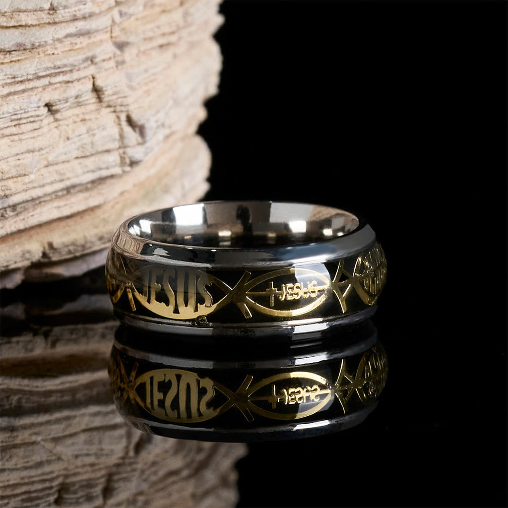 Rustic Stainless Steel Ring