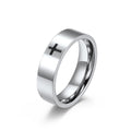 Two-Color Minimalist Cross Rings