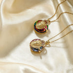 Multicolored Our Lady Crystal Necklaces
