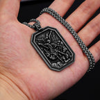 Classic Style St. Michael the Archangel Protection Stainless Steel