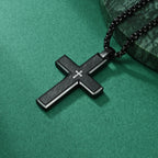 Multi-Style Two-Tone Cross Necklace