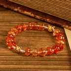 Pumpkin-Shaped Beads Rosary, Bracelet