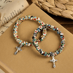 Handcrafted Cloisonné Beads Timeless Faith Bracelet