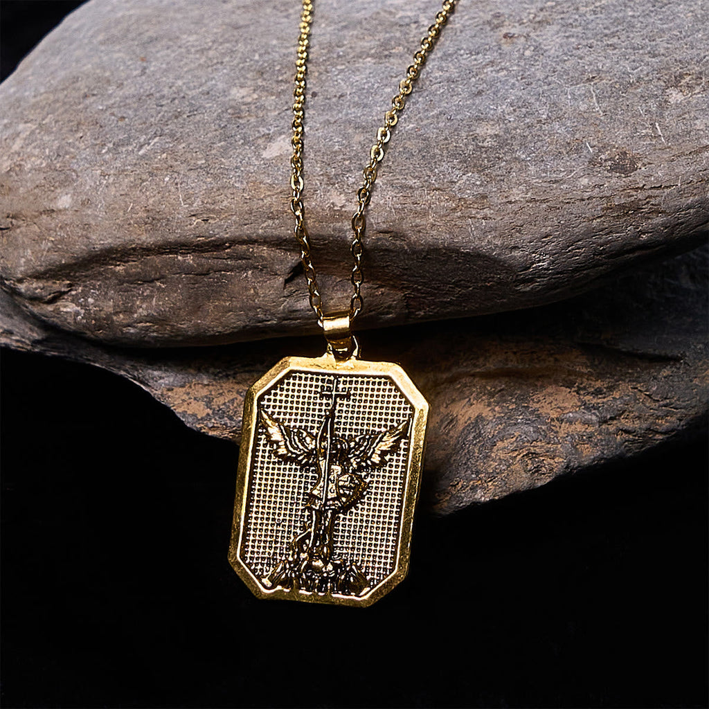 Faith Warrior St.Michael the Archangel Necklace