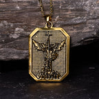 Faith Warrior St.Michael the Archangel Necklace