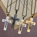 Classic Jesus Crucifix Pendant Necklace