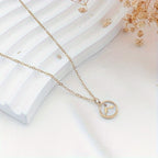 Minimalist Mustard Seed Mountain Necklace
