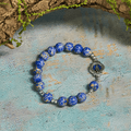 Blue Imperial Stone Marian Bracelet