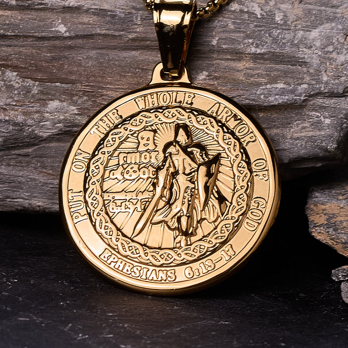 Armor of God Pendant Necklace
