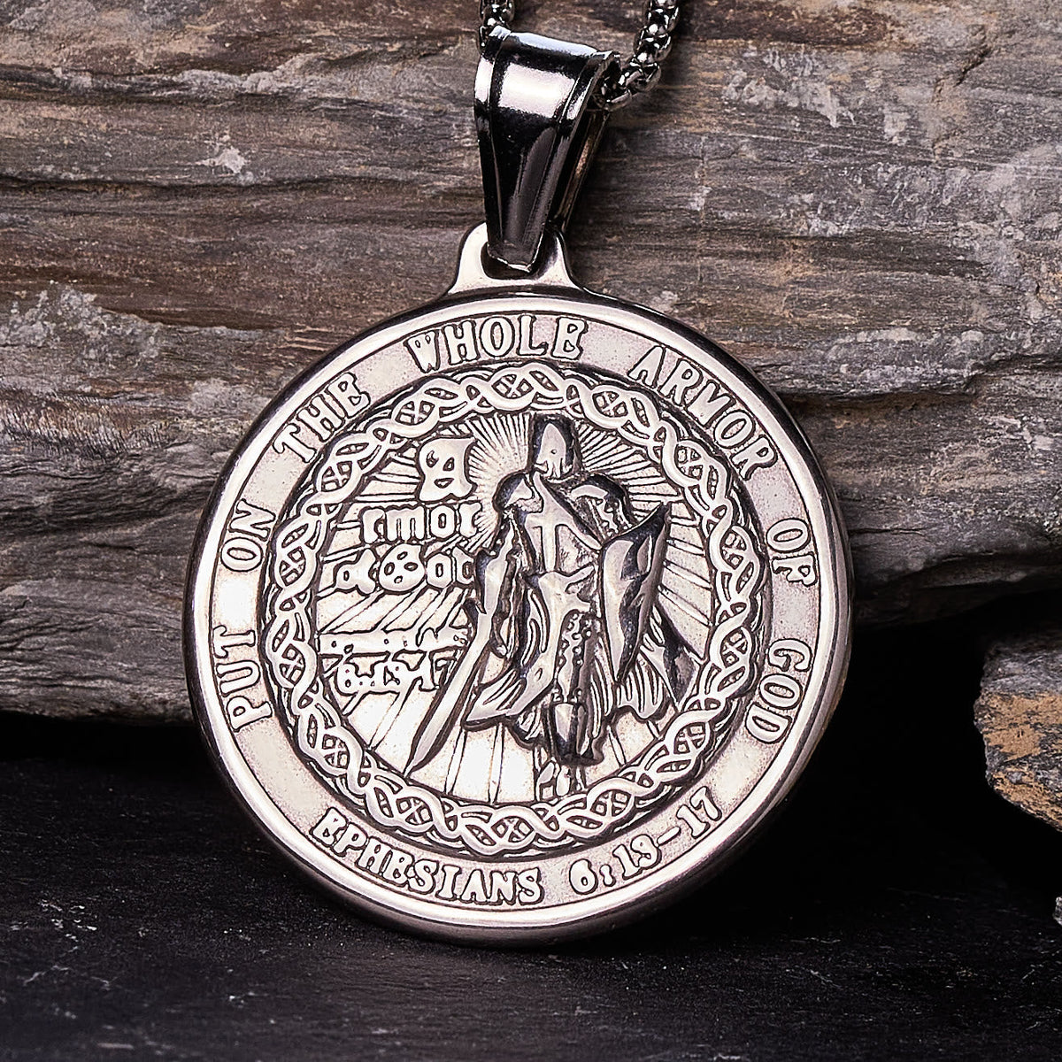 Armor of God Pendant Necklace